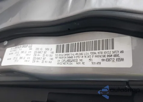 2014 Jeep Cherokee Sport z USA, uszkodzony, nr VIN 1C4PJLAB5EW249153